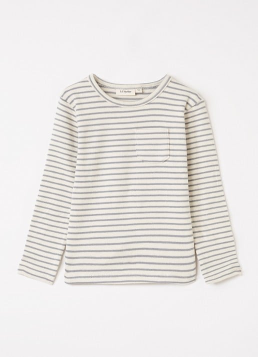 Lil 'Atelier NMMThoro longsleeve met streepprint