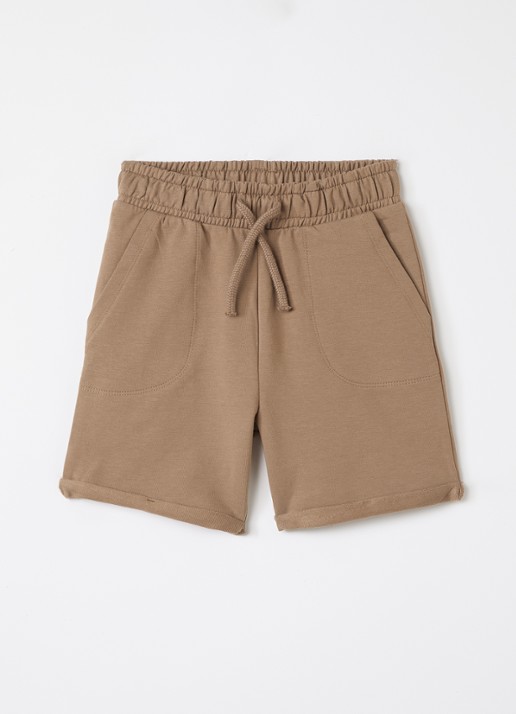 Lil 'Atelier NMNOmas loose fit korte broek met steekzakken