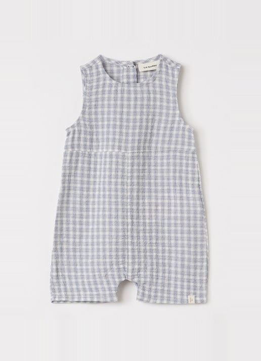 Lil 'Atelier Playsuit met ruitdessin