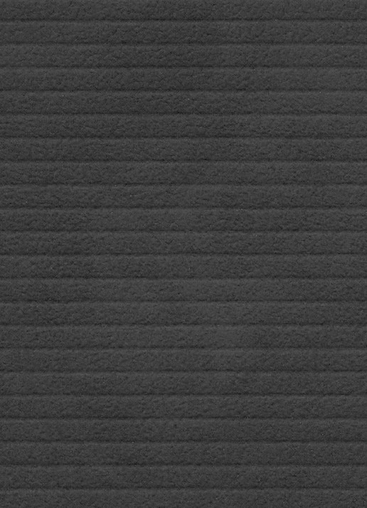 LIND DNA Corduroy placemat 37 x 44 cm - detail 2 zwart