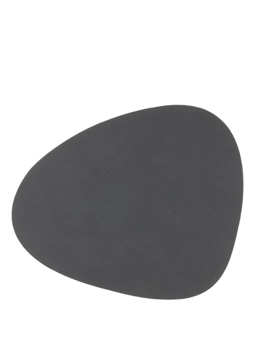 LIND DNA Curve placemat van  leer 37 x 44 cm
