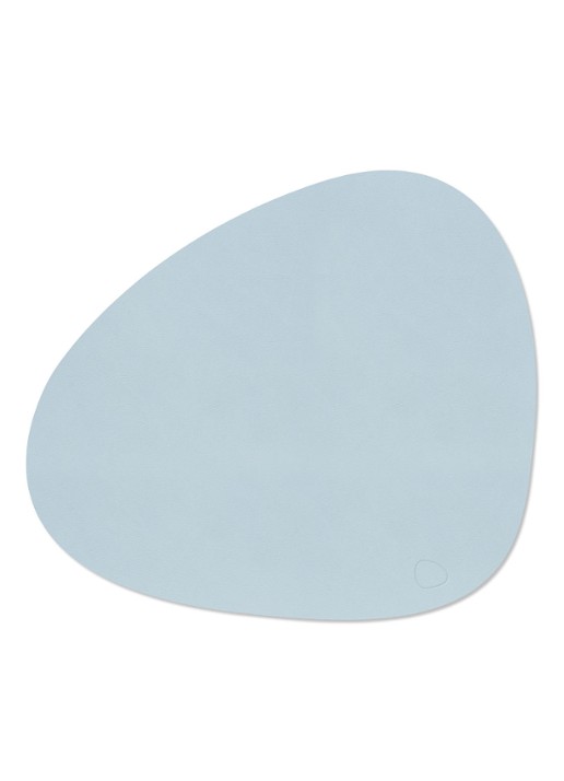 LIND DNA Curve placemat van  leer 37 x 44 cm