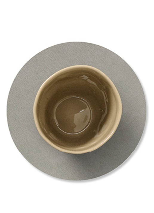 LIND DNA Nupo onderzetter van leer - detail 3 undefined