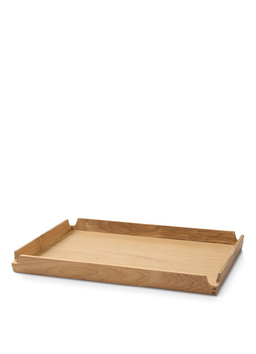 LIND DNA Nupo schaal 28,6 x 36,6 cm - voorkant 3 bruin