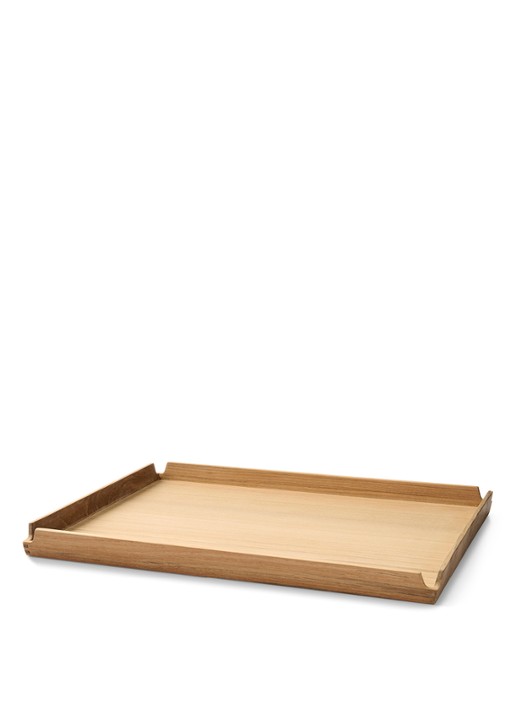 LIND DNA Nupo schaal 47,1 x 37,1 cm - voorkant 4 bruin