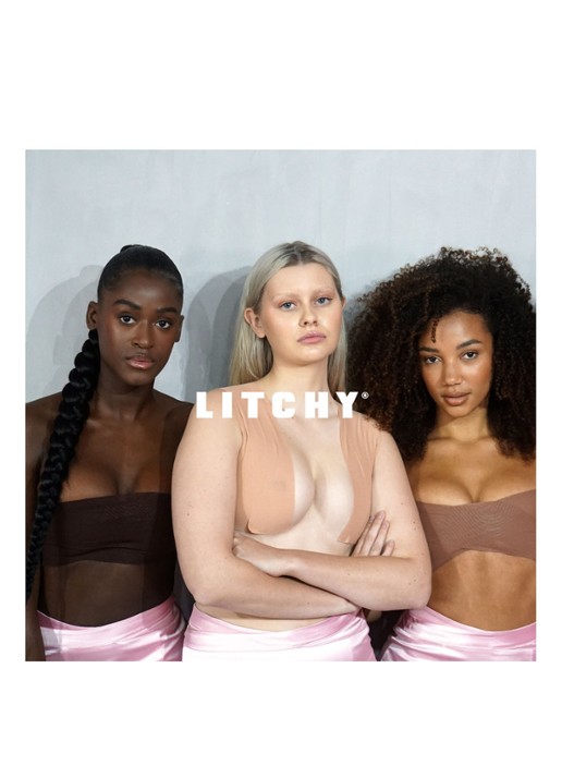Litchy Boob Tape - voorkant 4 donkerblauw