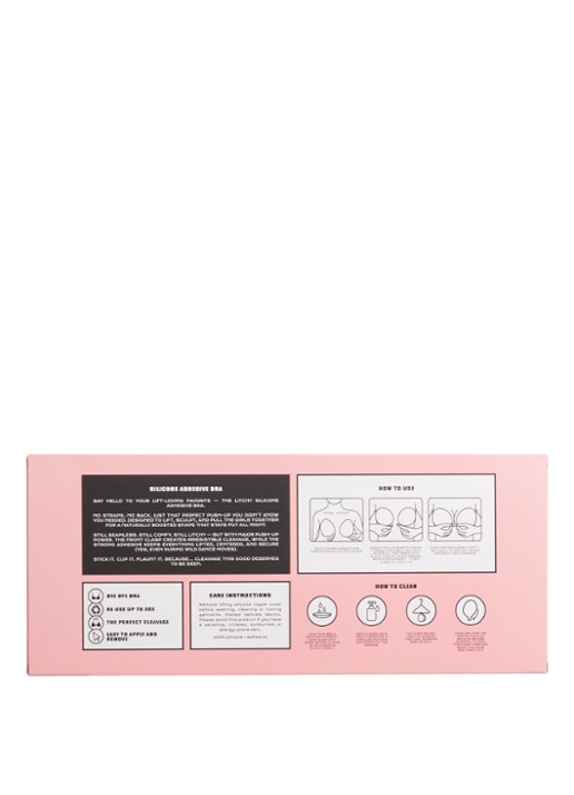 Litchy Siliconen bh  - achterkant 2 beige