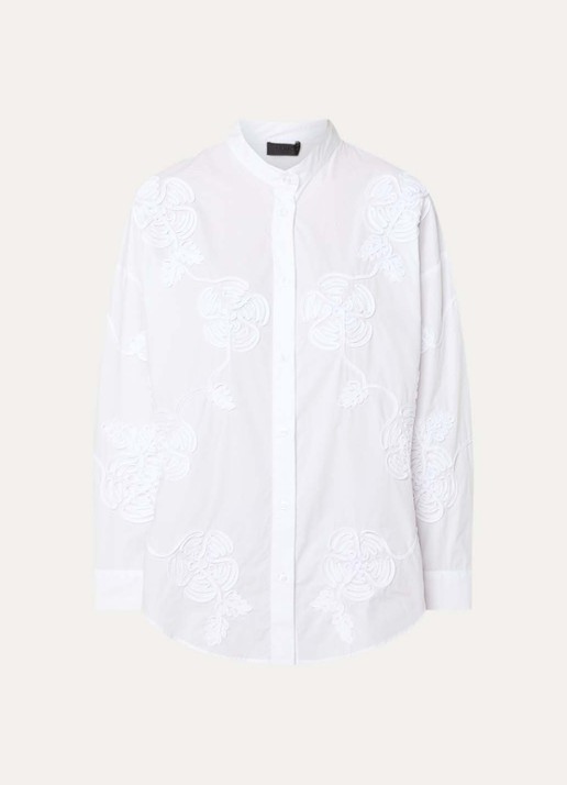 Liu Jo Blouse met borduring - voorkant wit