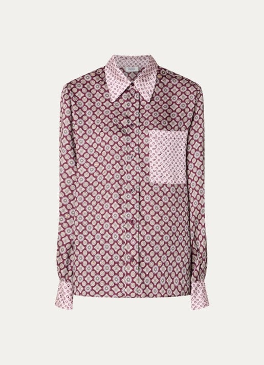 Liu Jo Blouse van satijn met print