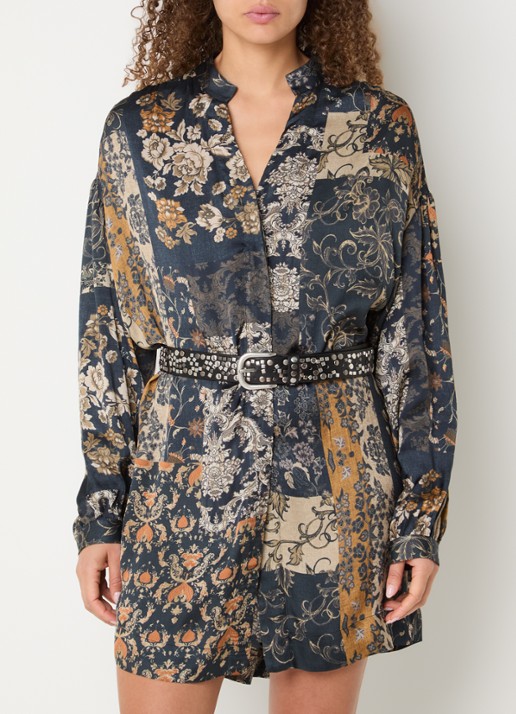 Liu Jo Blousejurk met print en ceintuur