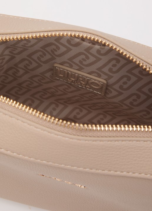 Liu Jo Crossbodytas met logo en verstelbare schouderriem  - detail 3 creme