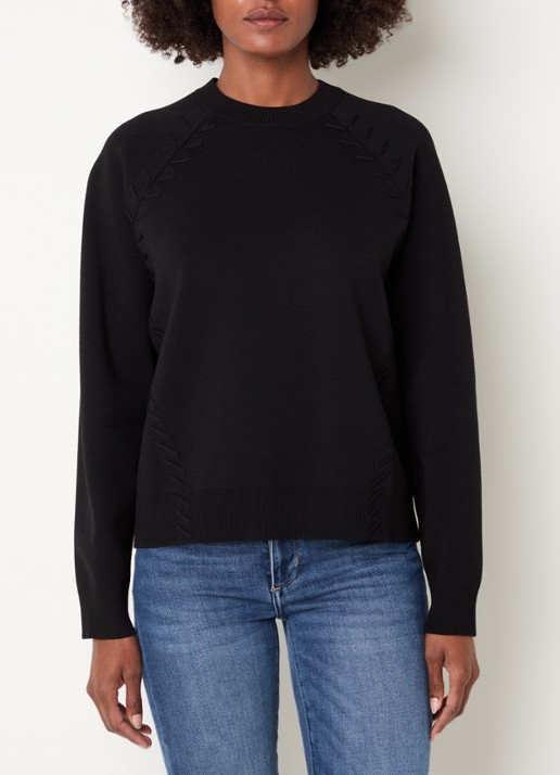Liu Jo Fijngebreide trui met stretch