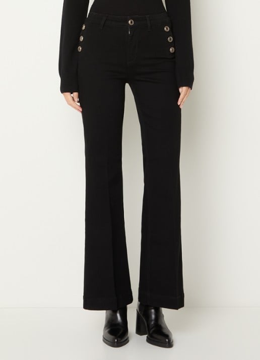 Liu Jo High waist flared jeans met steekzakken