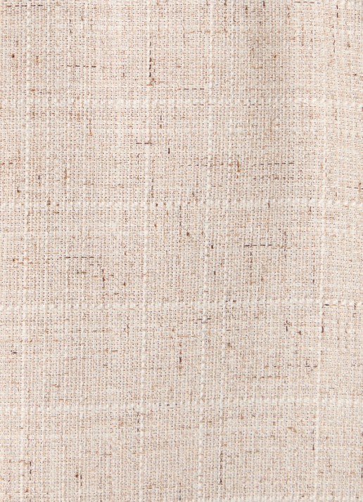 Liu Jo High waist wide fit pantalon met gemêleerd dessin - detail 2 beige