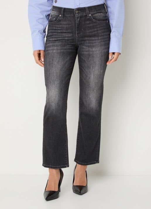 Liu Jo Mid waist slim fit jeans met gekleurde wassing