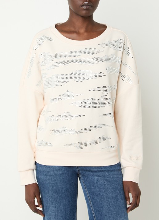 Liu Jo Sweatshirt met strass