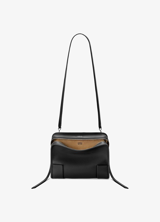 LOEWE Amazona 180 Medium schoudertas van kalfsleer - detail 5 zwart