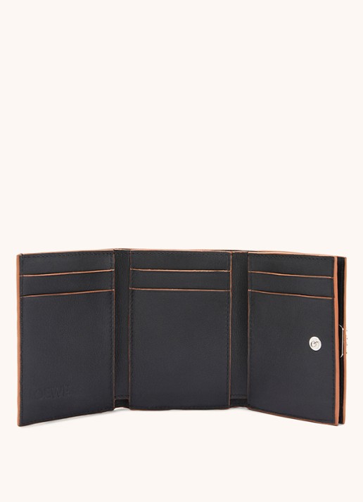 LOEWE Anagram portemonnee van kalfsleer - detail 4 zwart