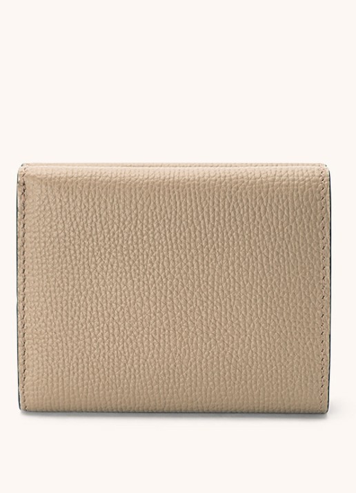 LOEWE Anagram portemonnee van kalfsleer - detail 2 zand
