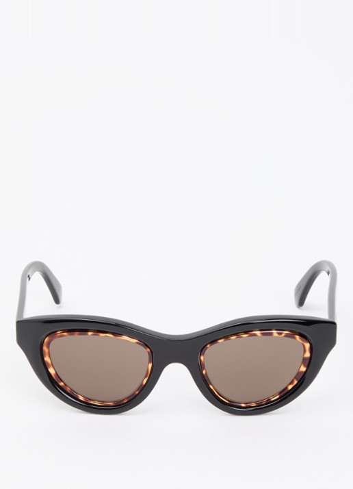 LOEWE Anagram zonnebril LW40182U - detail 2 zwart