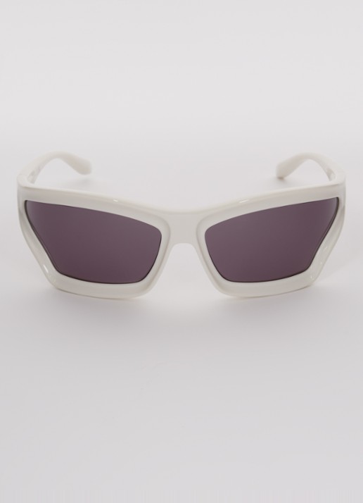 LOEWE Arch Mask zonnebril E4000234  - detail gebroken wit