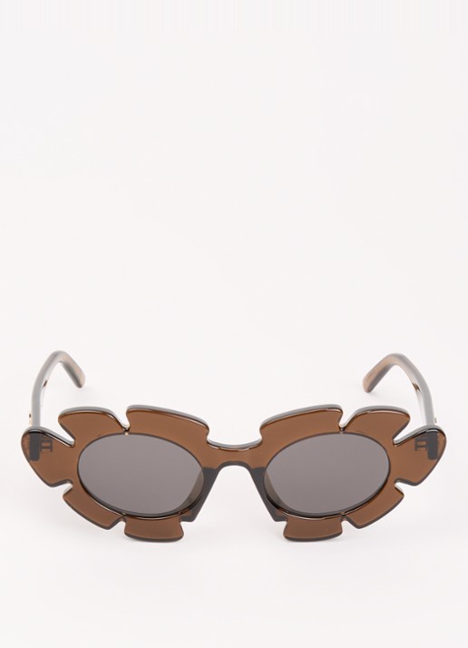 LOEWE Cat Eye zonnebril LW40134U - detail 2 bruin