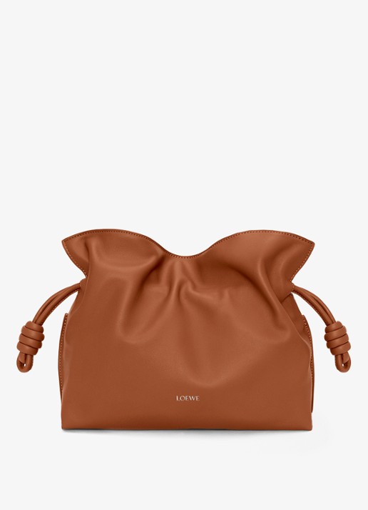LOEWE Flamenco Medium clutch van kalfsleer