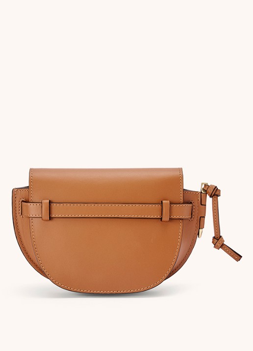 LOEWE Gate Dual heuptas van kalfsleer - detail 6 oranjebruin