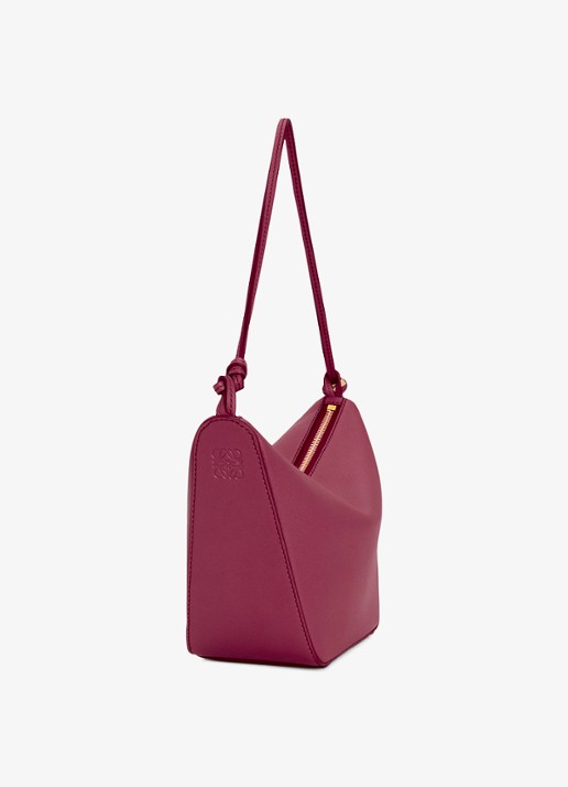 LOEWE Hammock Hobo schoudertas van kalfsleer - detail 3 bordeauxrood