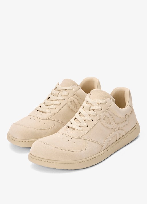 LOEWE Jambo sneaker van kalfssuède - detail 3 beige
