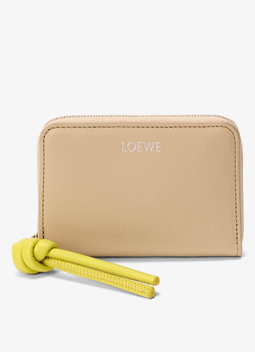 LOEWE Knot portemonnee van kalfsleer