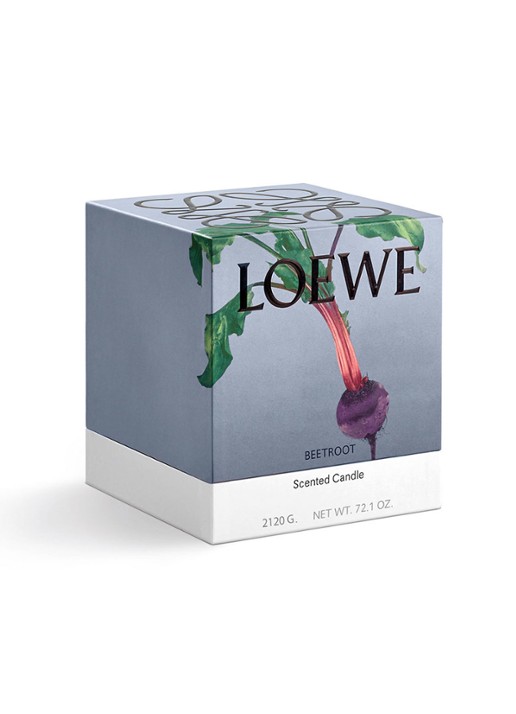 LOEWE Large Beetroot Candle - geurkaars 2120 gram  - detail 3 undefined