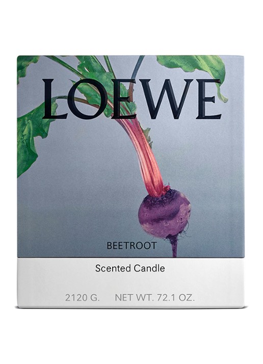 LOEWE Large Beetroot Candle - geurkaars 2120 gram  - voorkant 7 undefined