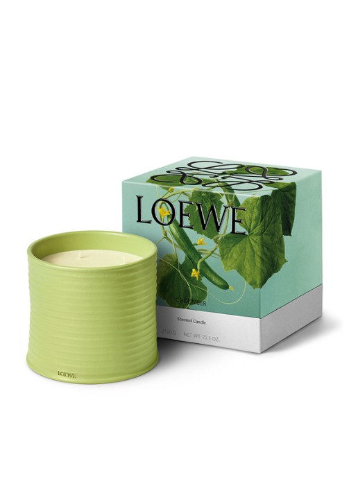 LOEWE Large Cucumber Candle - geurkaars 2120 gram  - detail 3 undefined