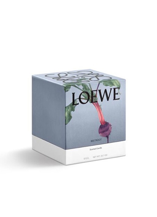 LOEWE Medium Beetroot Candle - geurkaars 610 gram - detail 3 undefined