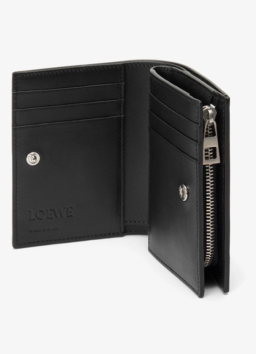 LOEWE Panta portemonnee van kalfsleer - detail 2 zwart