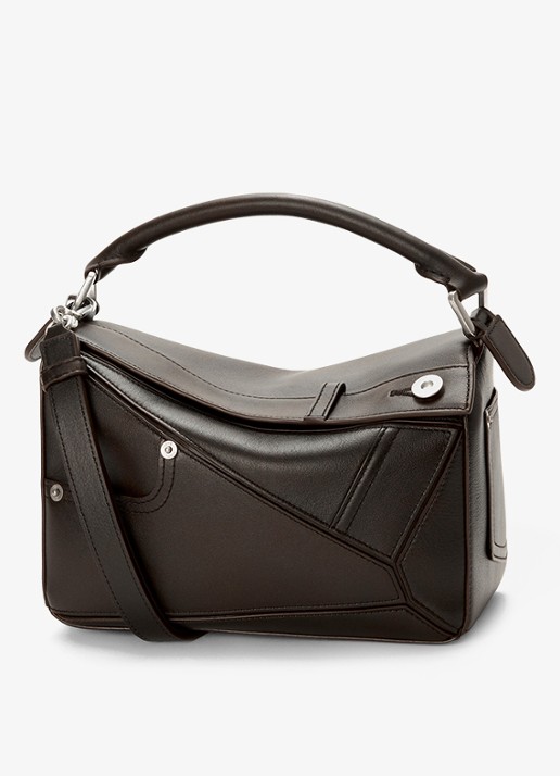LOEWE Puzzle Panta S handtas van kalfsleer
