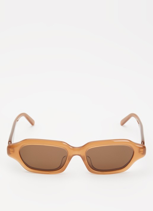 LOEWE Slim L zonnebril LW40157U - detail 2 lichtbruin