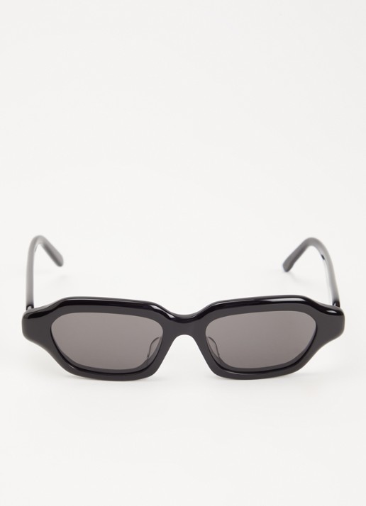 LOEWE Slim L zonnebril LW40157U - detail zwart