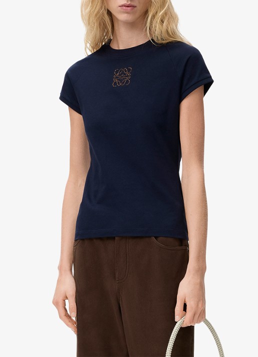 LOEWE T-shirts met logoborduring