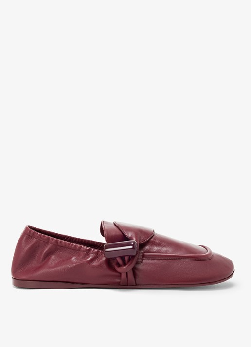 LOEWE Toggle loafer van kalfsleer