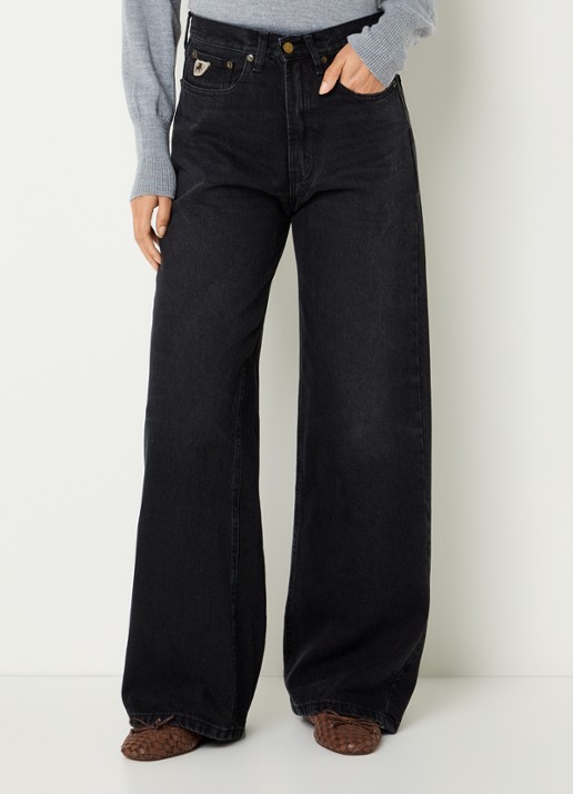 Lois Skater Loose-Z mid waist loose fit jeans met steekzakken
