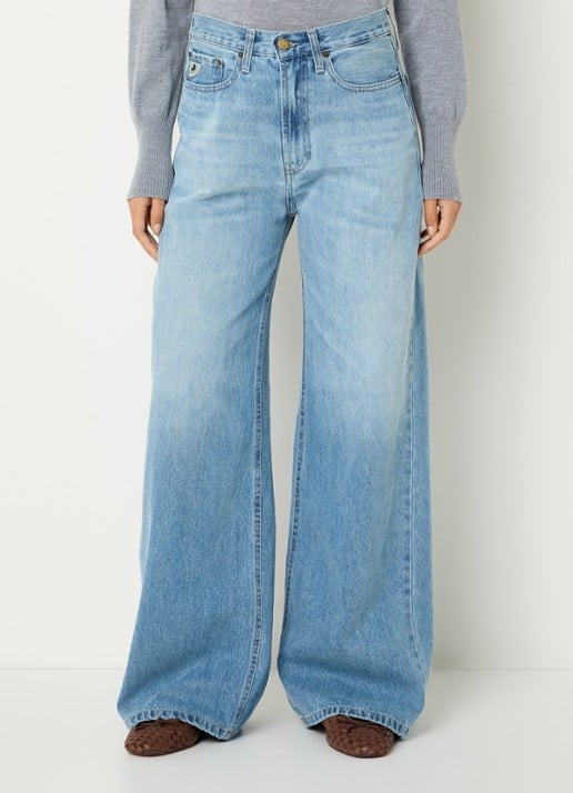 Lois Skater Loose-Z mid waist loose fit jeans met steekzakken