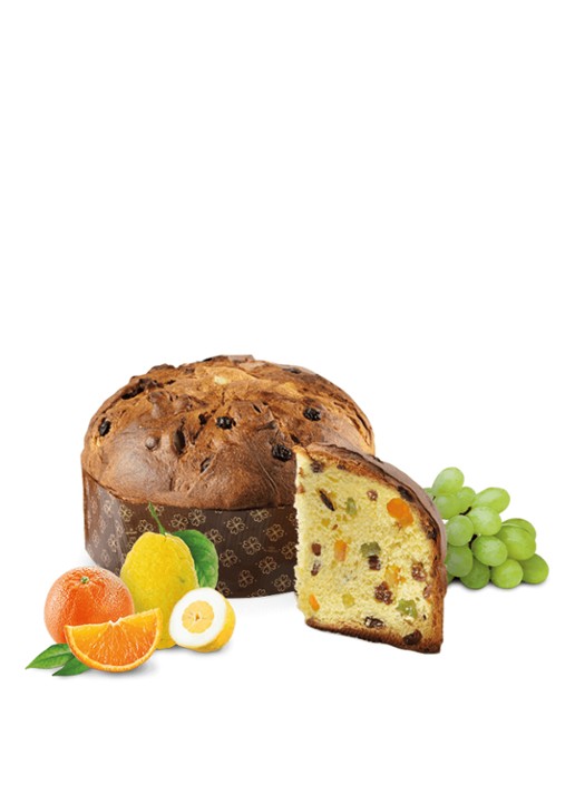 Loison Classic a.D. 1476 panettone 500 gram - voorkant 2 beige
