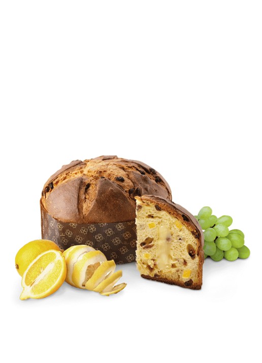 Loison Lemons panettone 750 gram - voorkant 2 beige