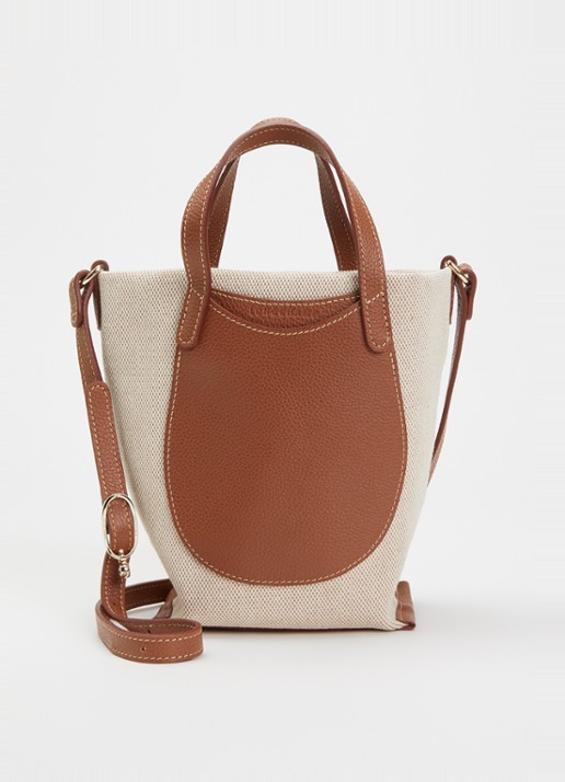 Longchamp Complice crossbodytas S met leren details
