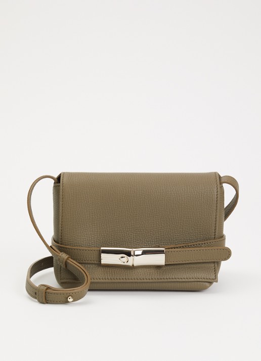 Longchamp Crossbody tas van leer