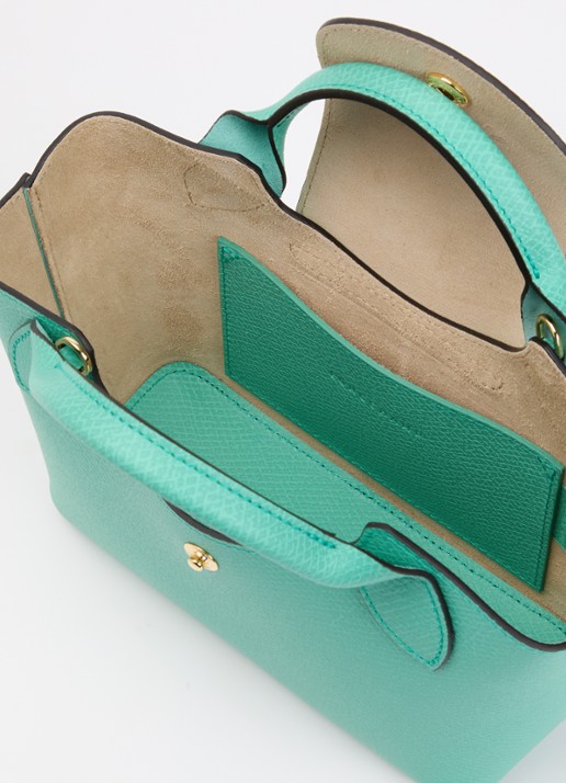 Longchamp Épure crossbodytas XS van leer met afneembare schouderriem - detail 3 mint