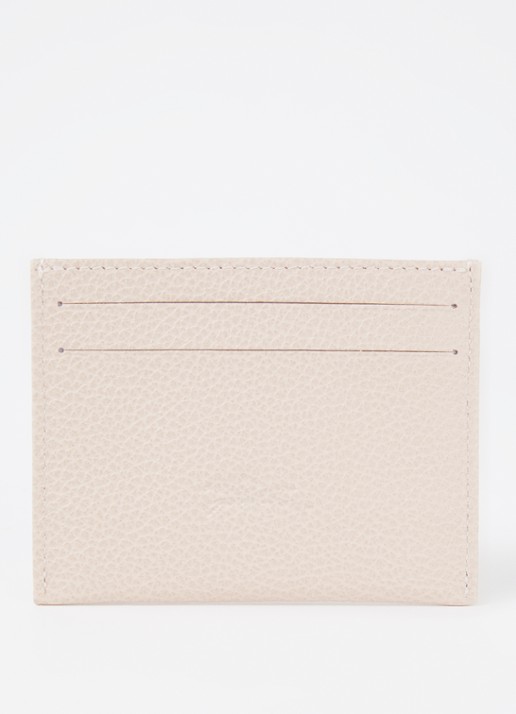 Longchamp Le Foulonné pasjeshouder van leer - achterkant creme