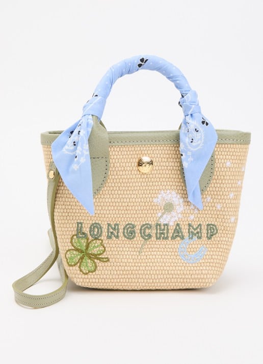 Longchamp Le Pliage Collection handtas XS met leren details en afneembare schouderriem